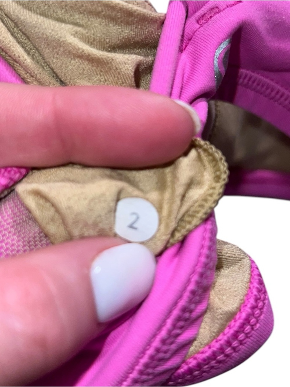 Lululemon Free To Be Strappy Sports Bra Pink Size 2 - Picture 5 of 5
